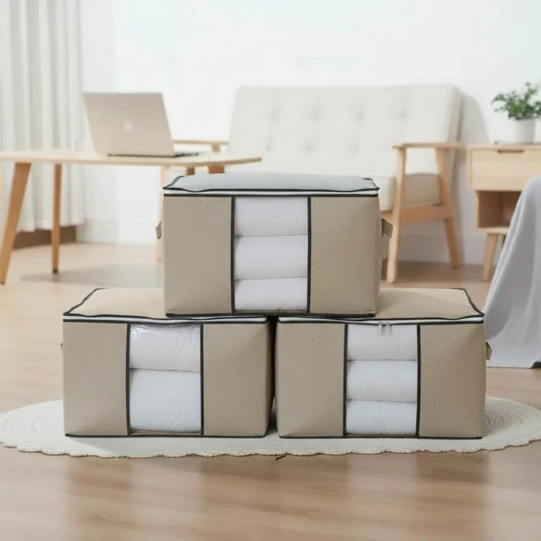 OrganizaFlex™ — Caixa Organizadora para Ganhar Mais Espaço e Acabar com a Bagunça - Entrega Grátis