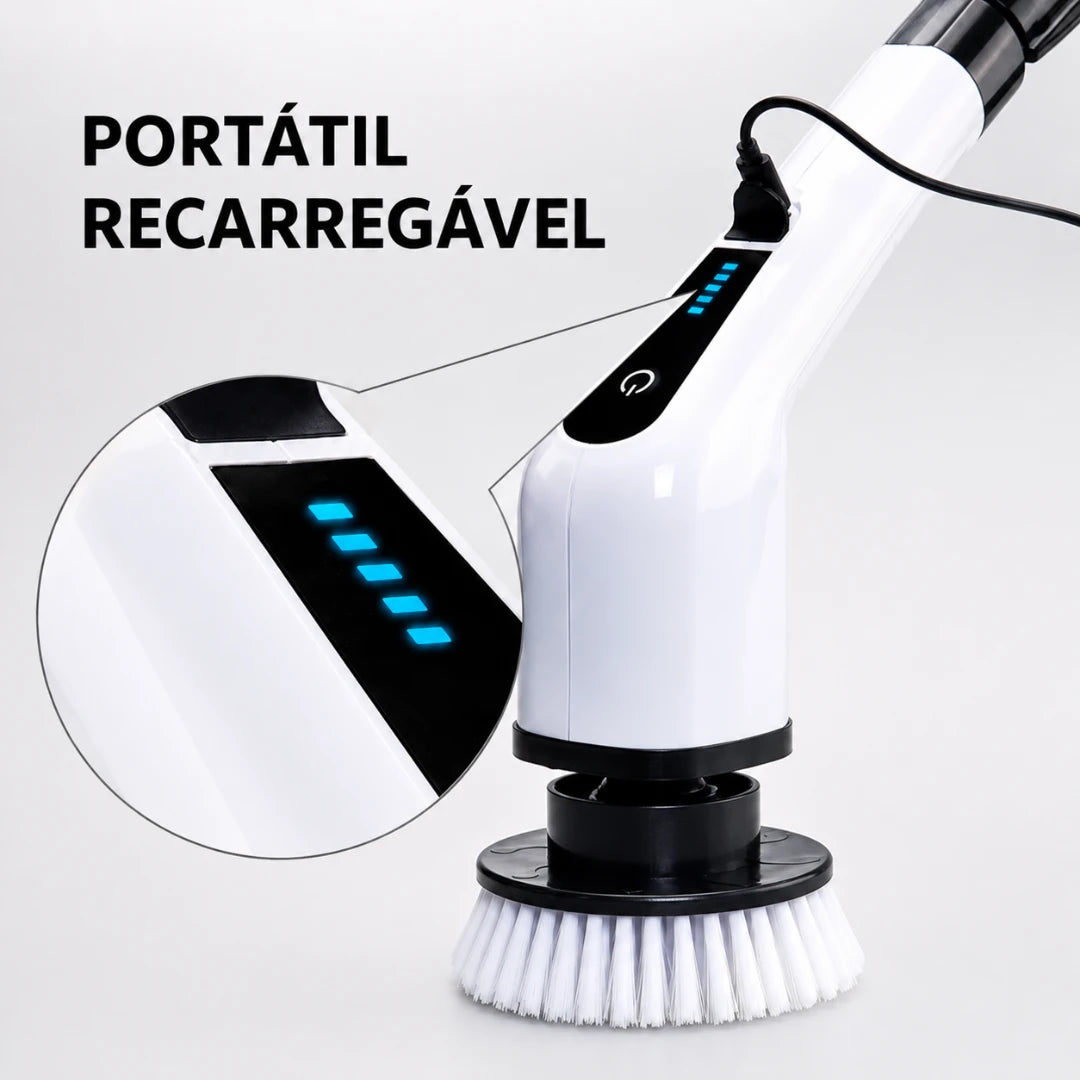 CleanPro™ - Escova Elétrica de Limpeza 7 em 1 Sem Fio Multiuso Prática Para Casa - Frete Grátis
