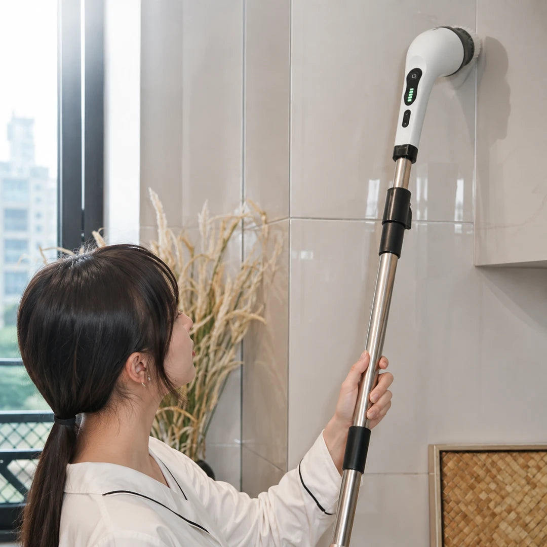 CleanPro™ - Escova Elétrica de Limpeza 7 em 1 Sem Fio Multiuso Prática Para Casa - Frete Grátis
