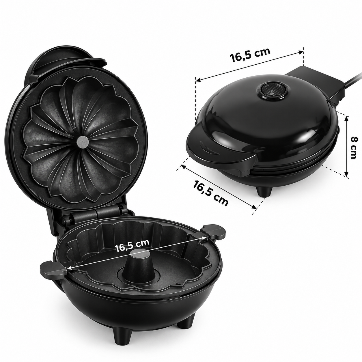 Bolito – Mini Máquina de Bolos | Seu Bolinho Caseiro Sem Precisar Ligar o Forno Grande!