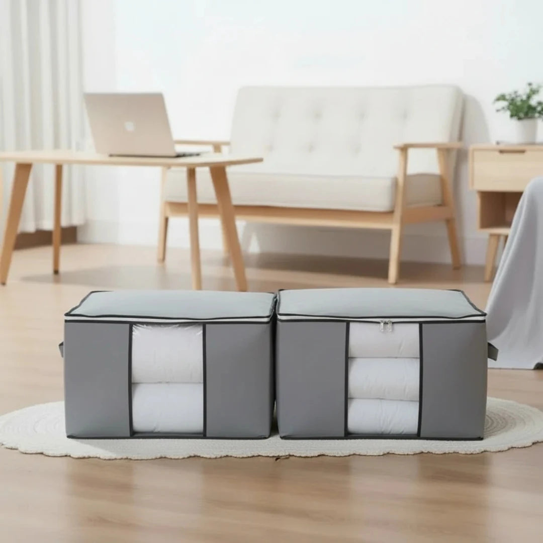 OrganizaFlex™ — Caixa Organizadora para Ganhar Mais Espaço e Acabar com a Bagunça - Entrega Grátis