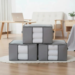 OrganizaFlex™ — Caixa Organizadora para Ganhar Mais Espaço e Acabar com a Bagunça - Entrega Grátis