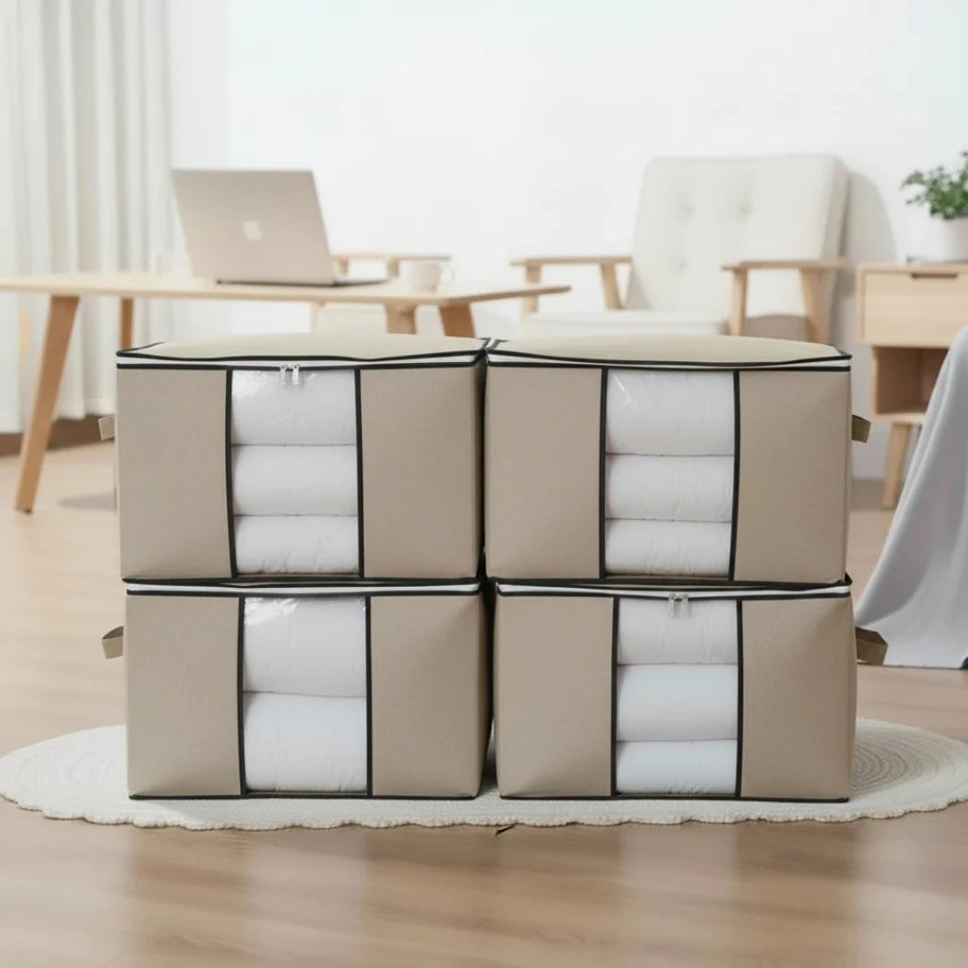 OrganizaFlex™ — Caixa Organizadora para Ganhar Mais Espaço e Acabar com a Bagunça - Entrega Grátis