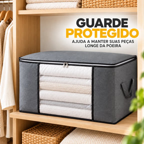 OrganizaFlex™ — Caixa Organizadora para Ganhar Mais Espaço e Acabar com a Bagunça - Entrega Grátis
