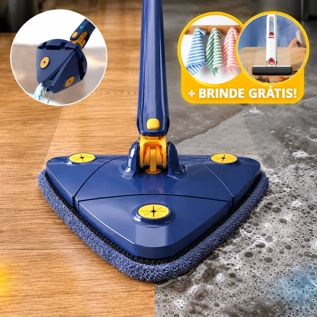 PRATICCLEAN™ 360° — UMA CASA IMPECÁVEL, ATÉ NOS CANTOS MAIS DIFÍCEIS, COM MUITO MENOS ESFORÇO