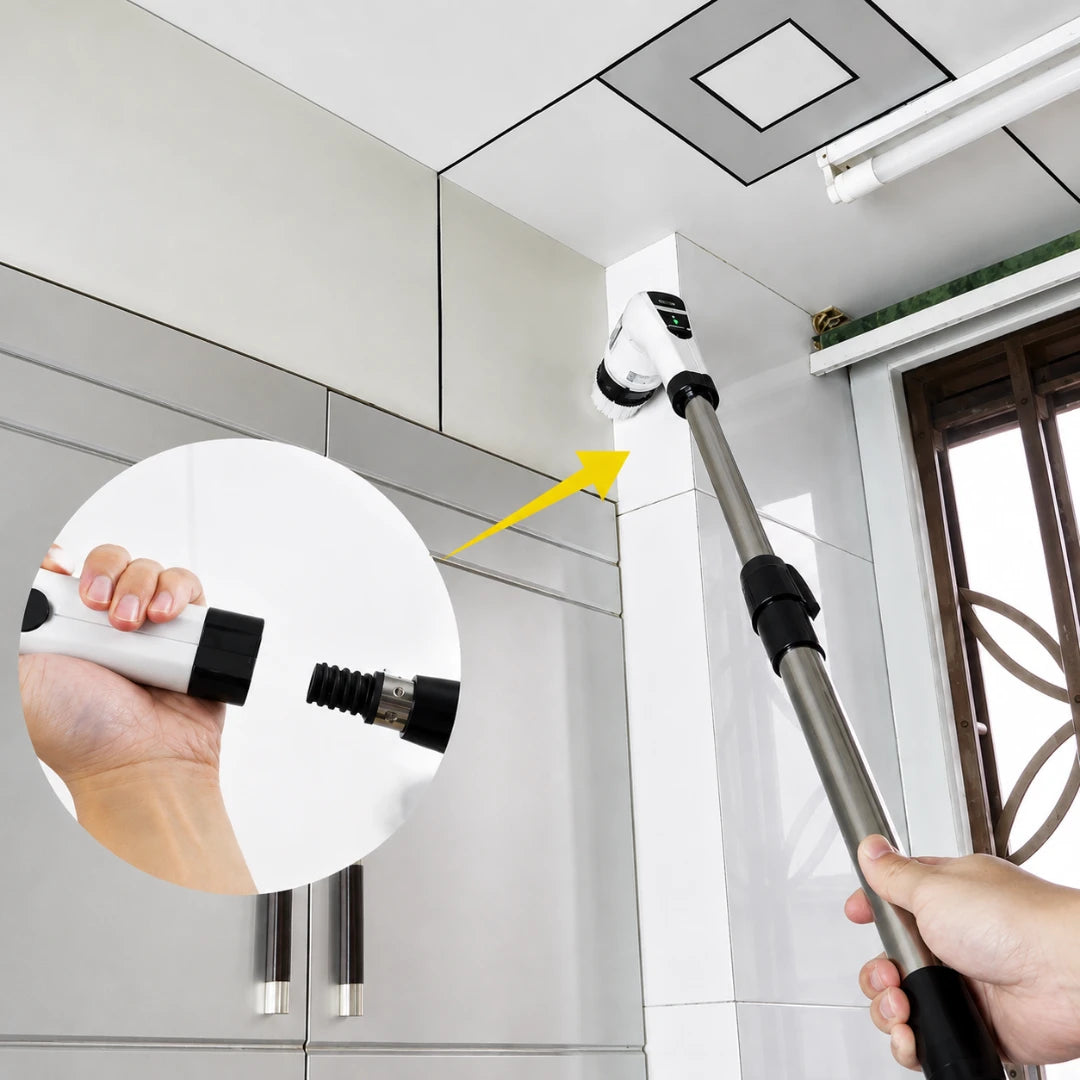 CleanPro™ - Escova Elétrica de Limpeza 7 em 1 Sem Fio Multiuso Prática Para Casa - Frete Grátis