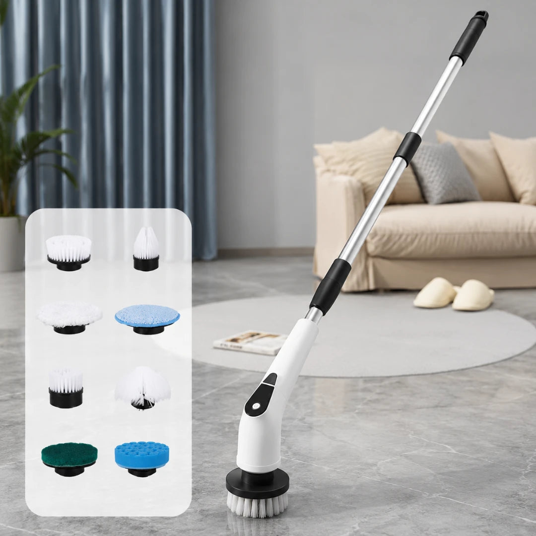 CleanPro™ - Escova Elétrica de Limpeza 7 em 1 Sem Fio Multiuso Prática Para Casa - Frete Grátis