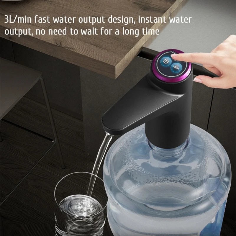 Automatic Electric Water Dispenser Barreled Pump USB Bottle Gallon Drinker Switch Kitchen Utensilio