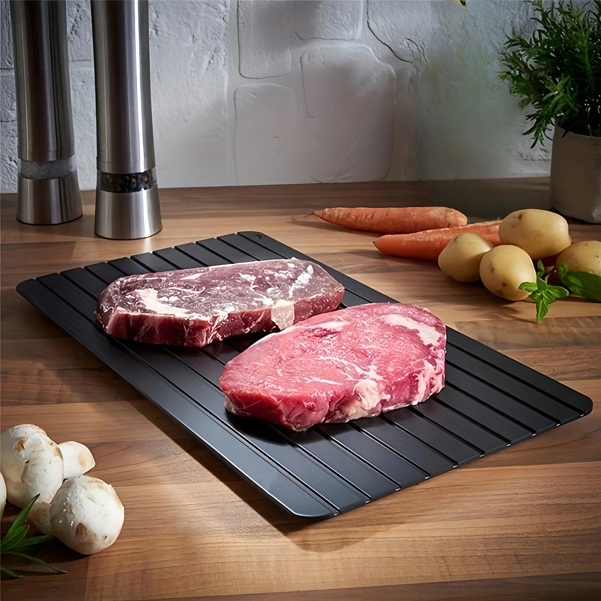 ThermoChef™ – Descongele Carnes Até 5x Mais Rápido – Entrega Grátis
