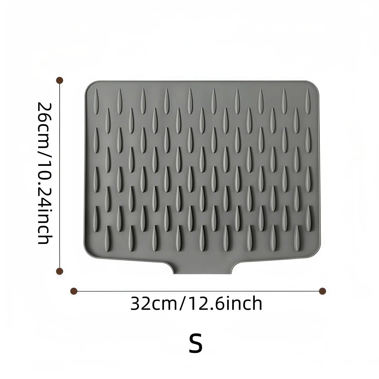 Dri max-Tapete Escorredor de Silícone para Pia